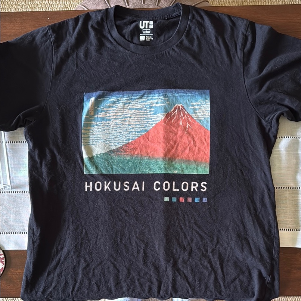 Hokusai Colors Graphic T-Shirt